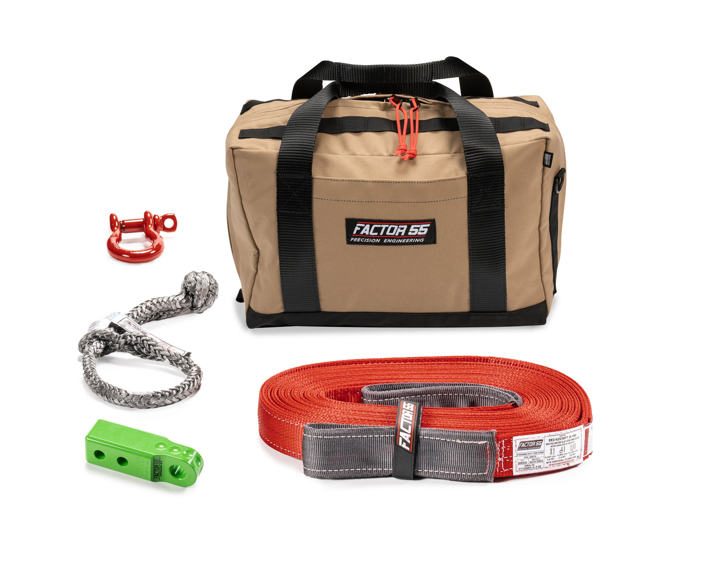 OWYHEE RECOVERY KIT (GREEN HITCHLINK AND MED BAG) by Factor 55