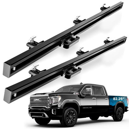 Integral Rails - Bedside Rail System - Chevrolet Silverado & GMC Sierra 2500/3500 (2020+ 6'9" Bed Only) by Integral Truck