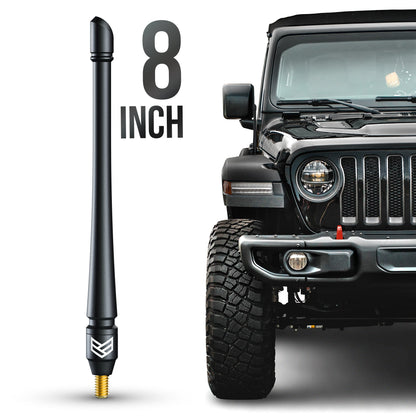 JEEP TUFFGUARD™ FLEXIBLE ANTENNA (8 INCH) by Ronin Factory