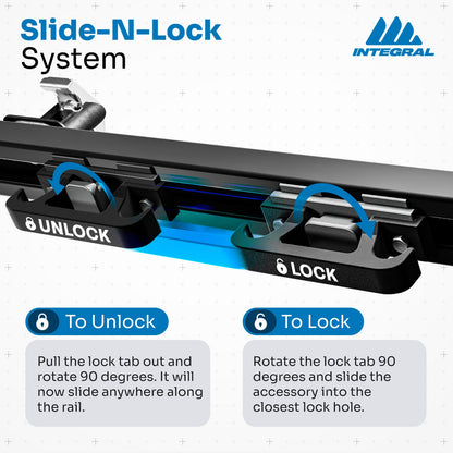 Integral Rails - Bedside Rail System - Chevrolet Silverado & GMC Sierra 1500 (2019+) by Integral Truck