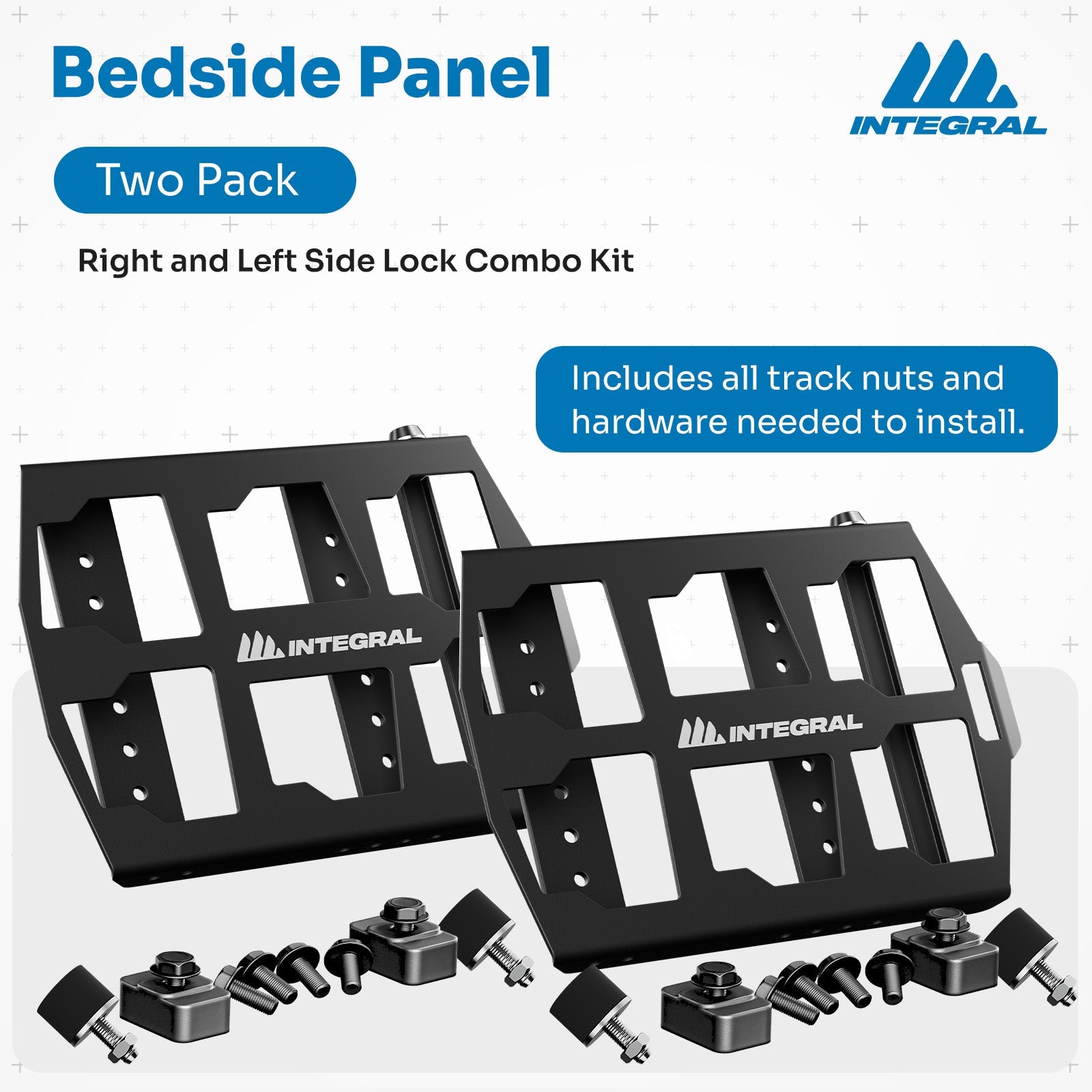 Integral Panel Kit (Two Pack) for Integral Rails - GM Bedside Rail System by Integral Truck
