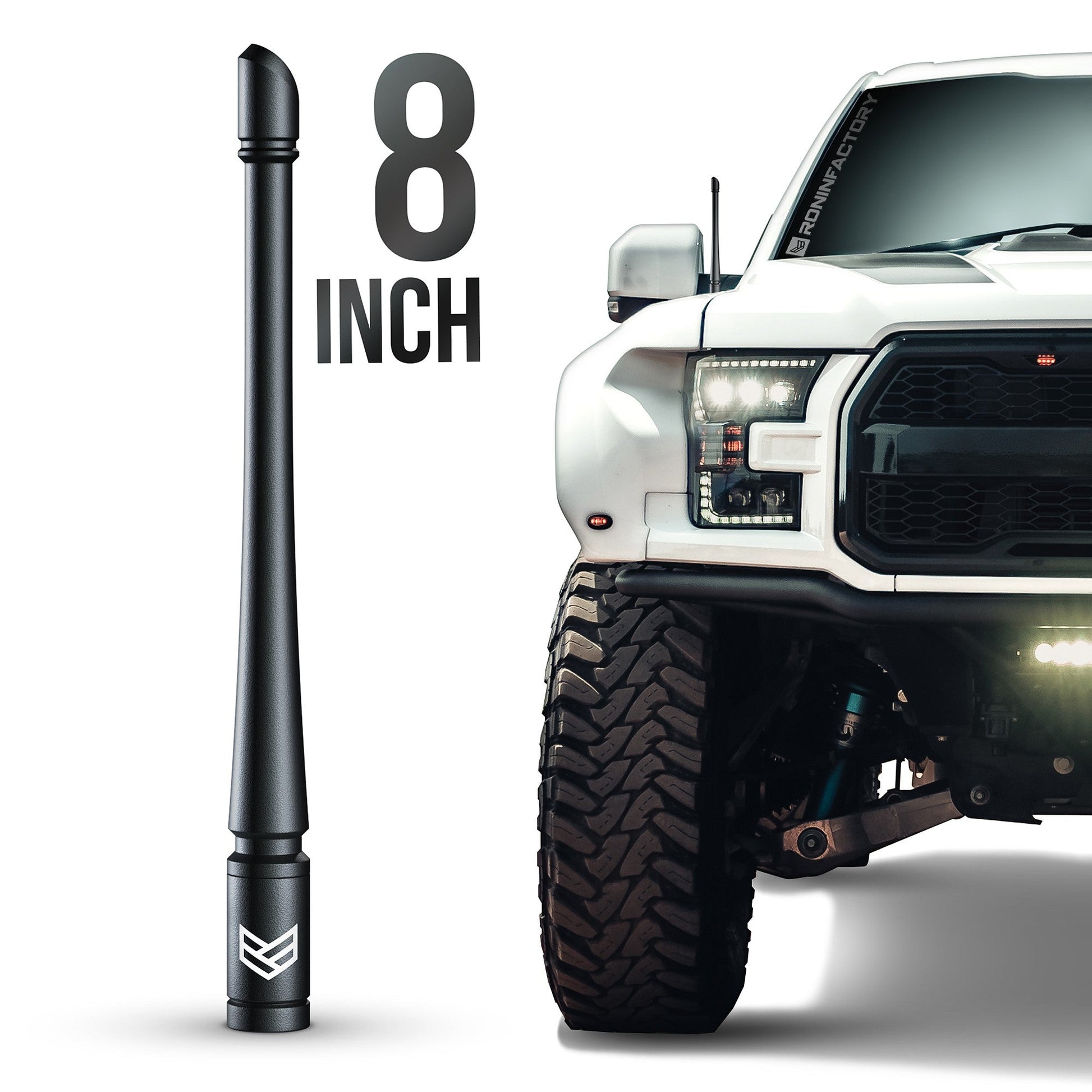 TUFFLOCK® FLEXIBLE ANTENNA FOR FORD (8 INCH) by Ronin Factory