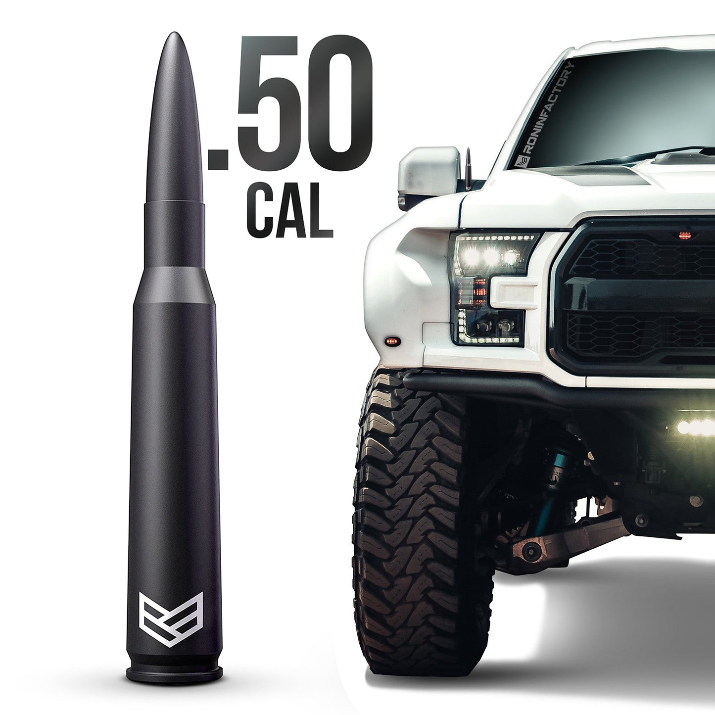 TUFFLOCK® BULLET ANTENNA FOR FORD by Ronin Factory