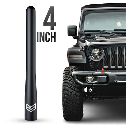 JEEP TUFFLOCK® SHORT ANTENNA (4 INCH) by Ronin Factory
