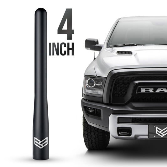 TUFFLOCK® SHORT ANTENNA FOR DODGE RAM (4 INCH) by Ronin Factory