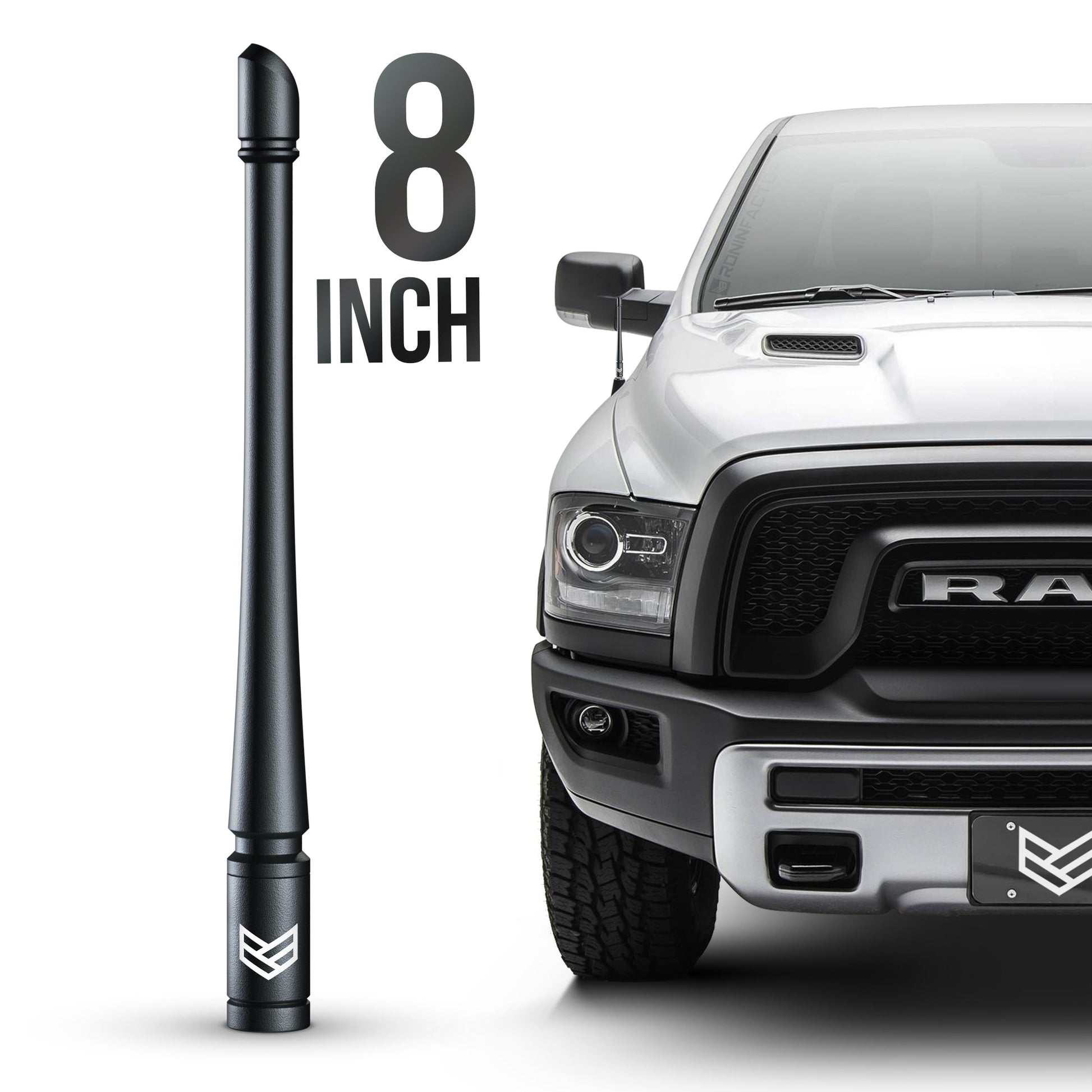 TUFFLOCK® FLEXIBLE ANTENNA FOR DODGE RAM (8 INCH) by Ronin Factory