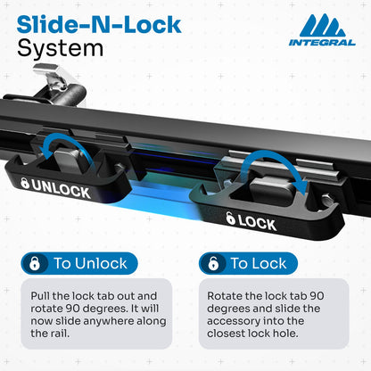 Integral Rails - Bedside Rail System - Chevrolet Colorado & GMC Canyon (2023+) by Integral Truck