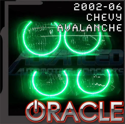 ORACLE Lighting 2002-2006 Chevy Avalanche LED Headlight Halo Kit by ORACLE Lighting