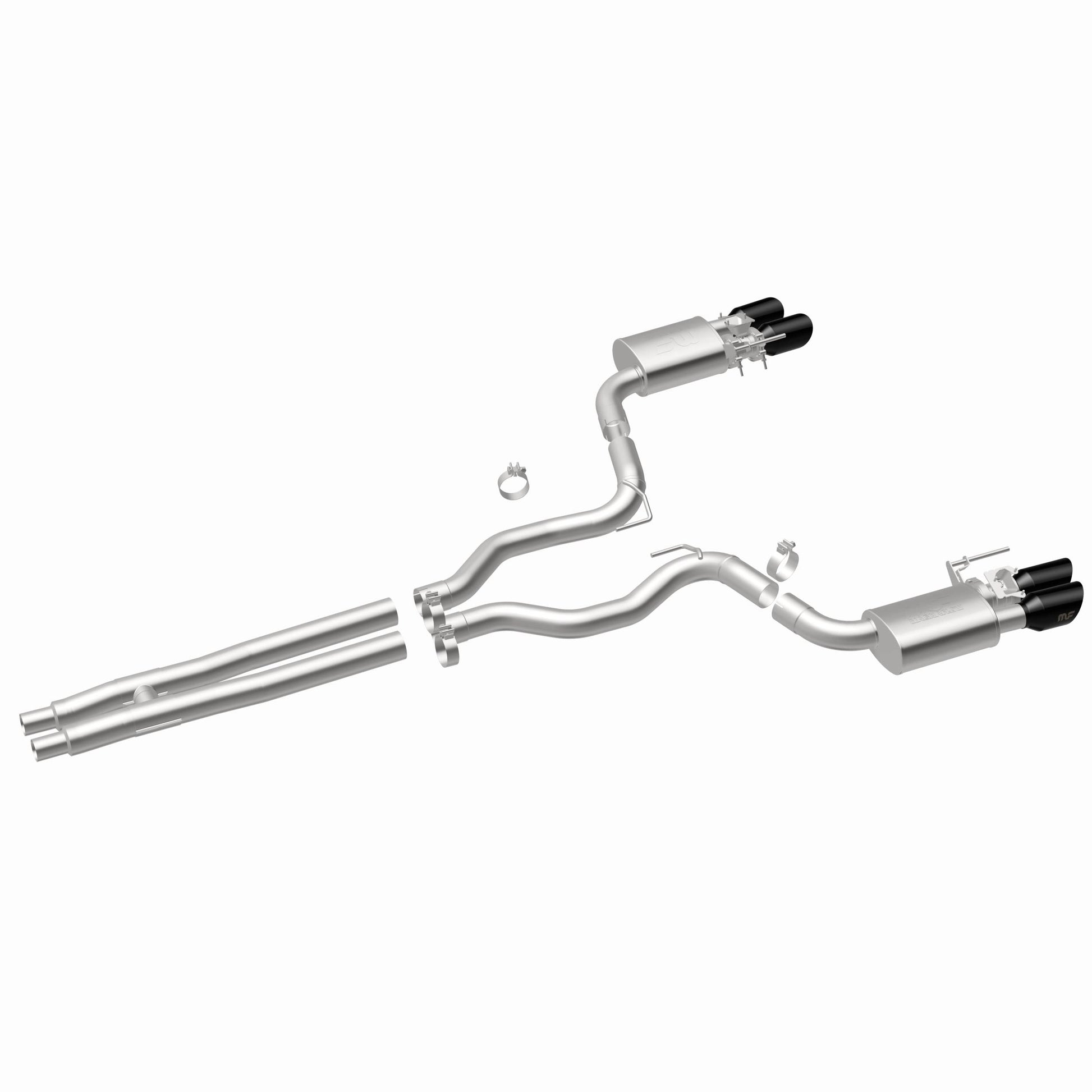 Magnaflow Competition Series Black Chrome Tips Cat-Back System by MagnaFlow Exhaust Products