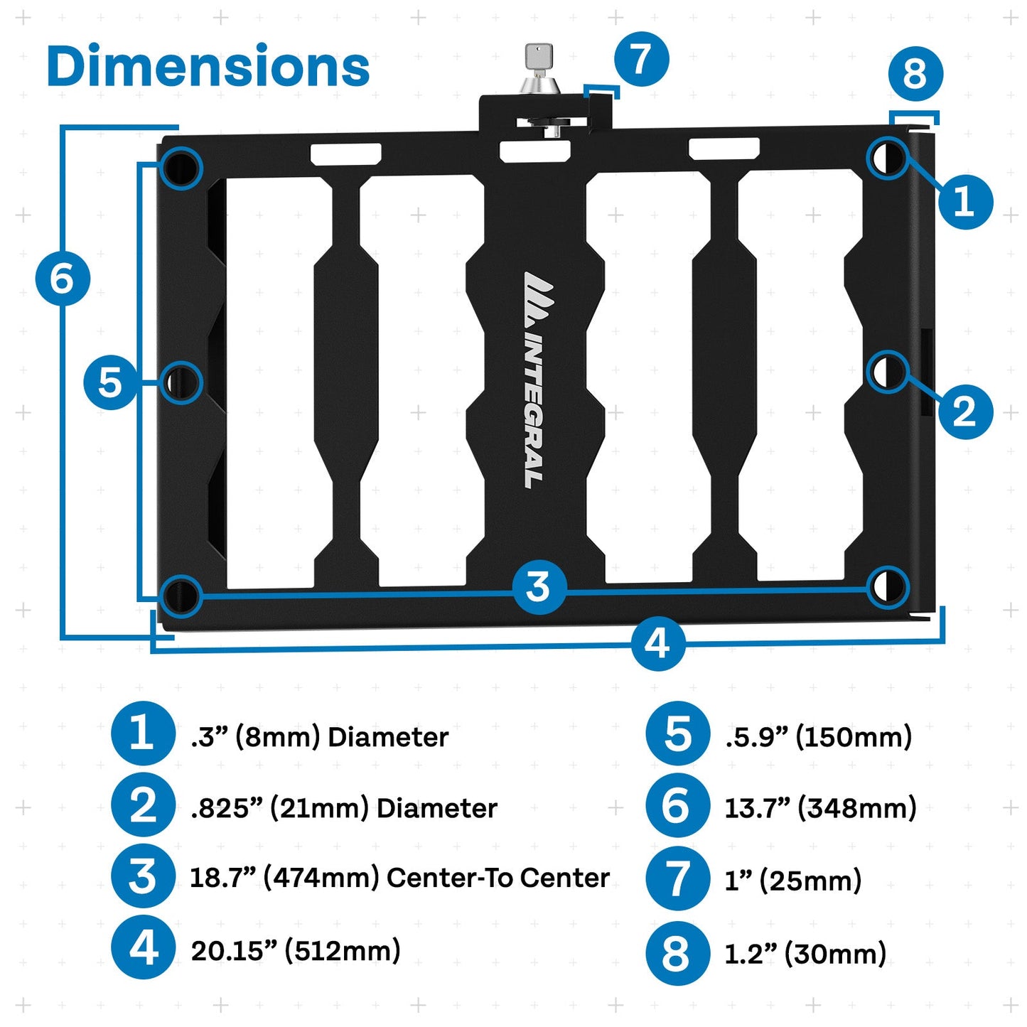 Integral Locking Plate - Universal by Integral Truck