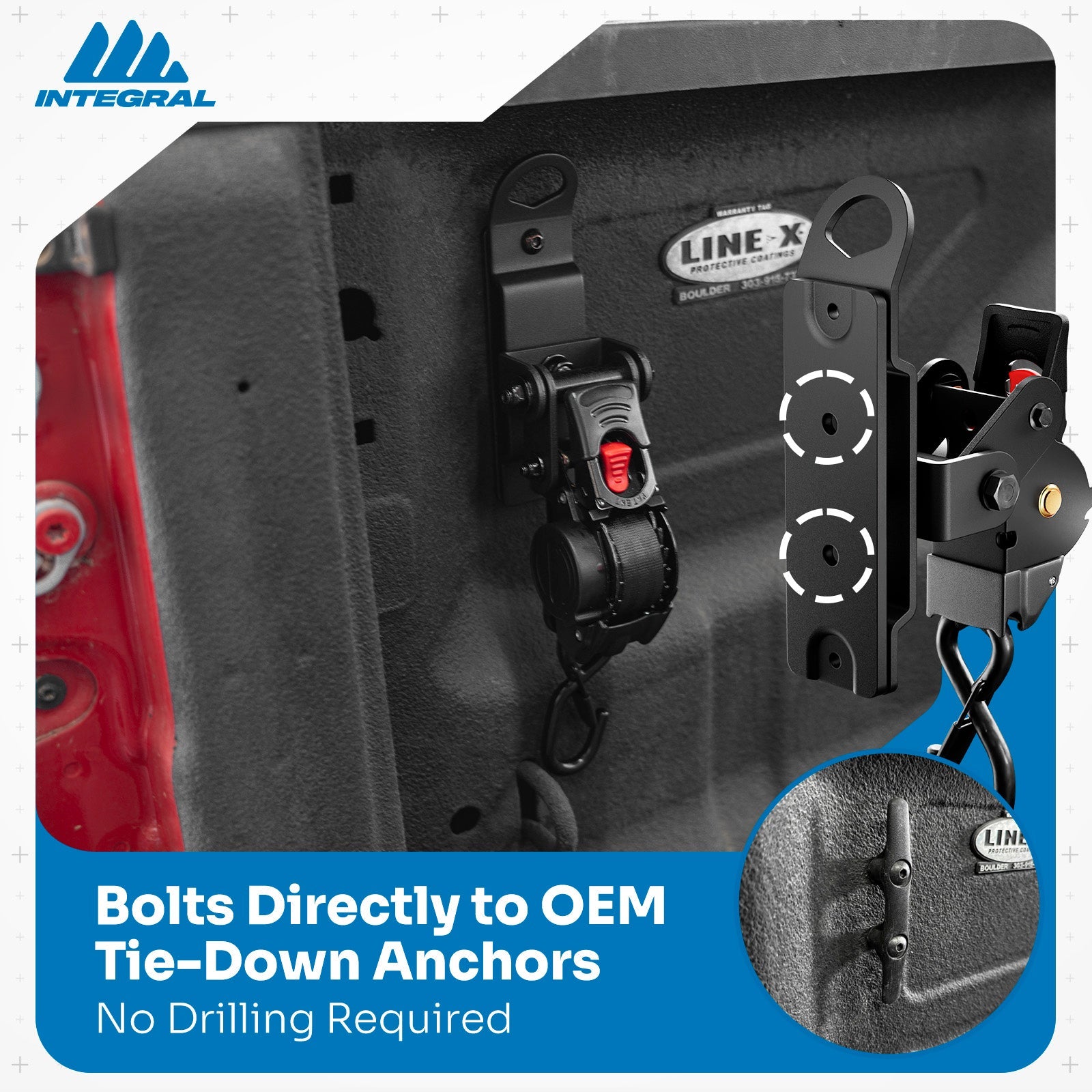 Swivel Strap™ Mounts - RAM 2500/3500 (2019+) by Integral Truck