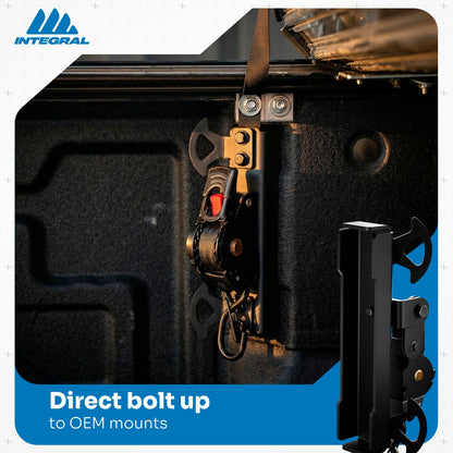 Swivel Strap™ Mounts - Chevrolet Silverado & GMC Sierra - (1500 2019+, HD 2020+) by Integral Truck