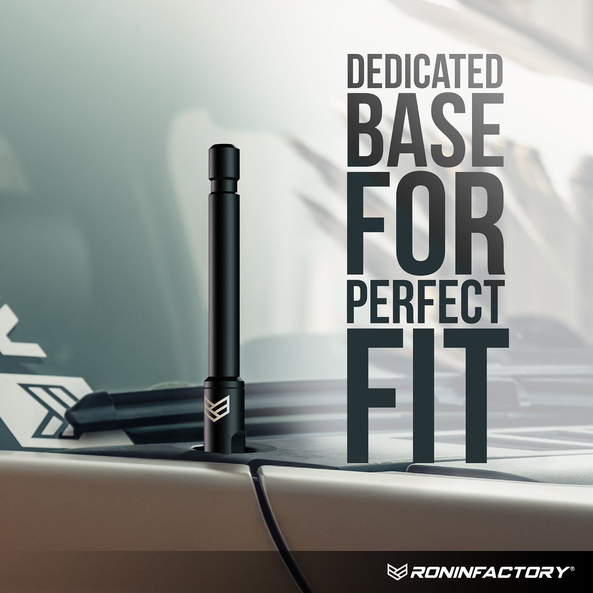 SMARTLOCK™ SHORT FLEXIBLE ANTENNA 5 INCH FOR DODGE RAM (NEW!) by Ronin Factory