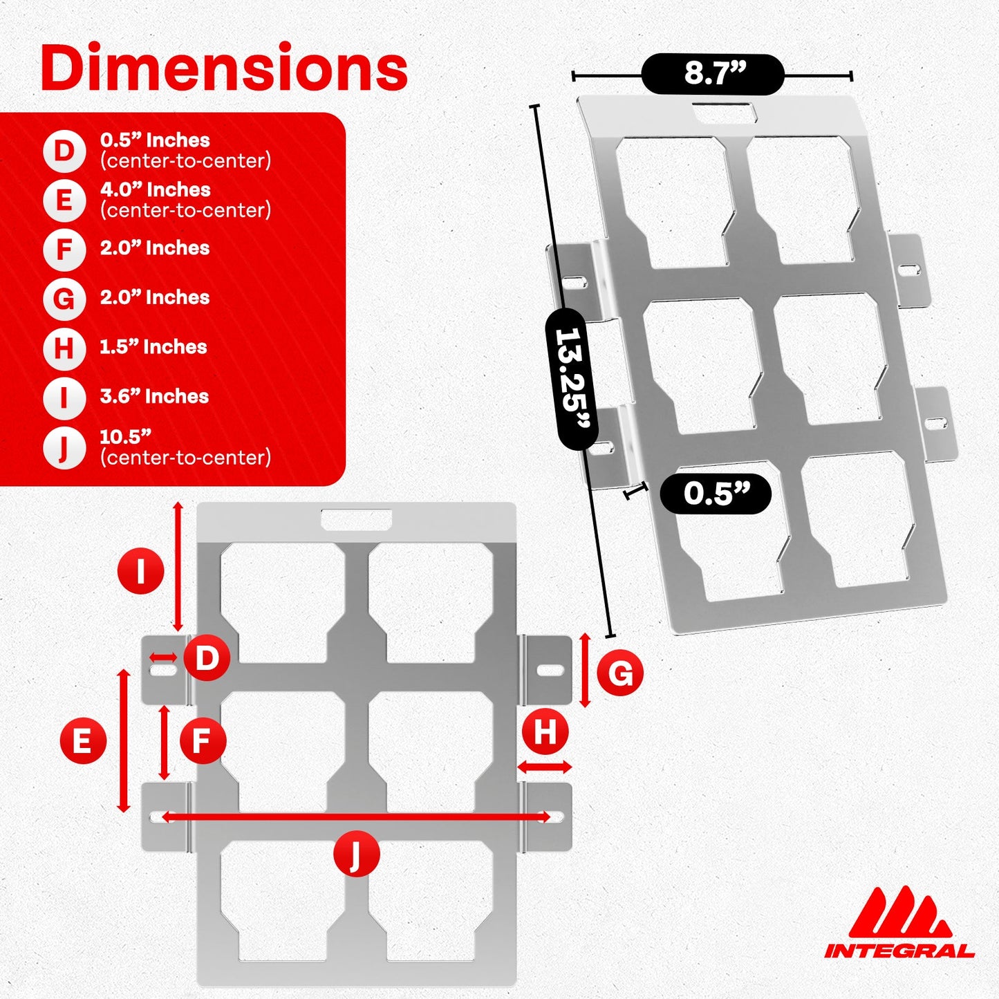 Integral Plates - Universal by Integral Truck