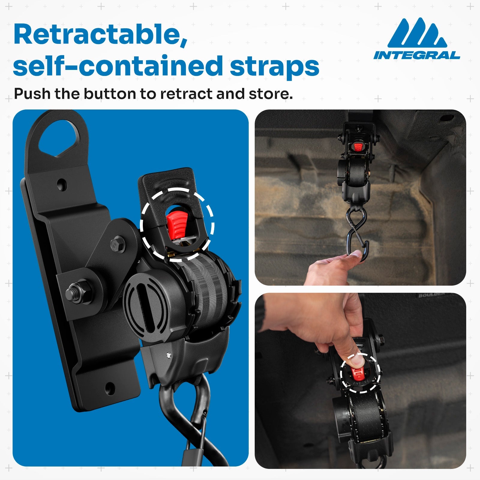 Swivel Strap™ Mounts - RAM 2500/3500 (2019+) by Integral Truck