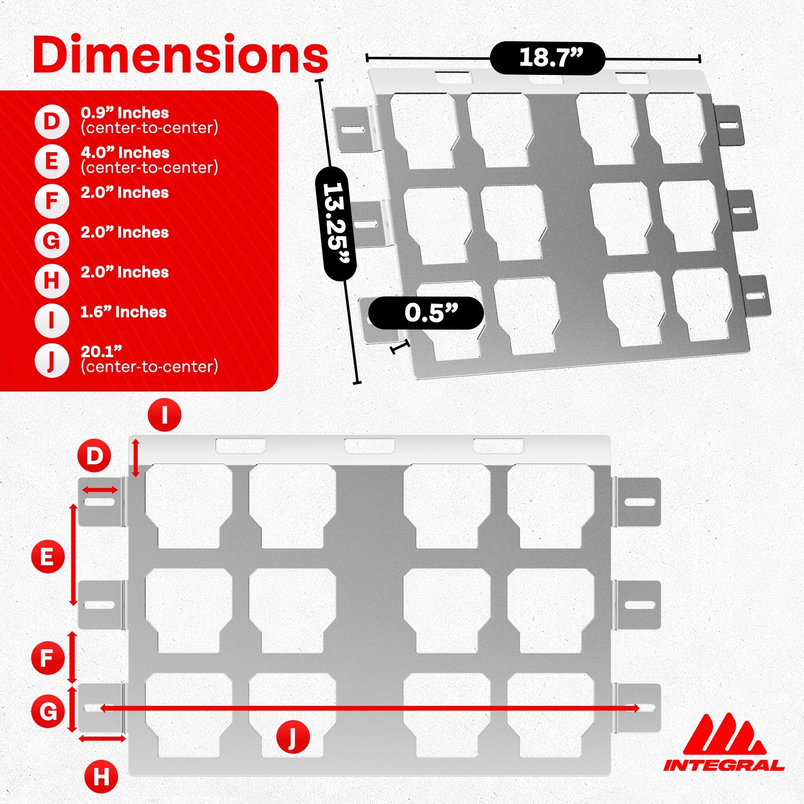 Integral Plates - Universal by Integral Truck