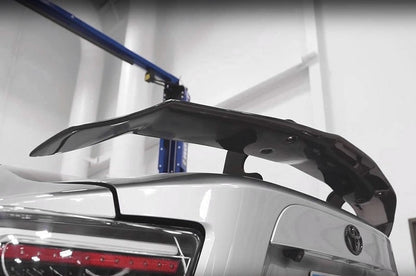 OLM DL Style Carbon Fiber Gooseneck Spoiler - 2013-2016 Scion FR-S / 2013-2021 BRZ / 2017-2020 Toyota 86 by OLM