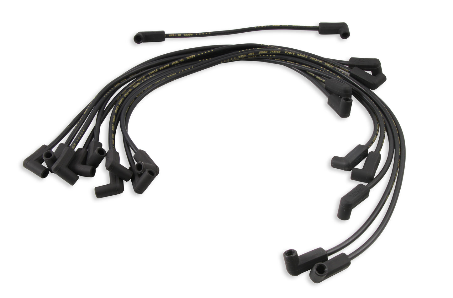 Custom spark plug wire set - 500 Ohms/Ft Sprial Core - SBC 1987-1995 V8 by ACCEL