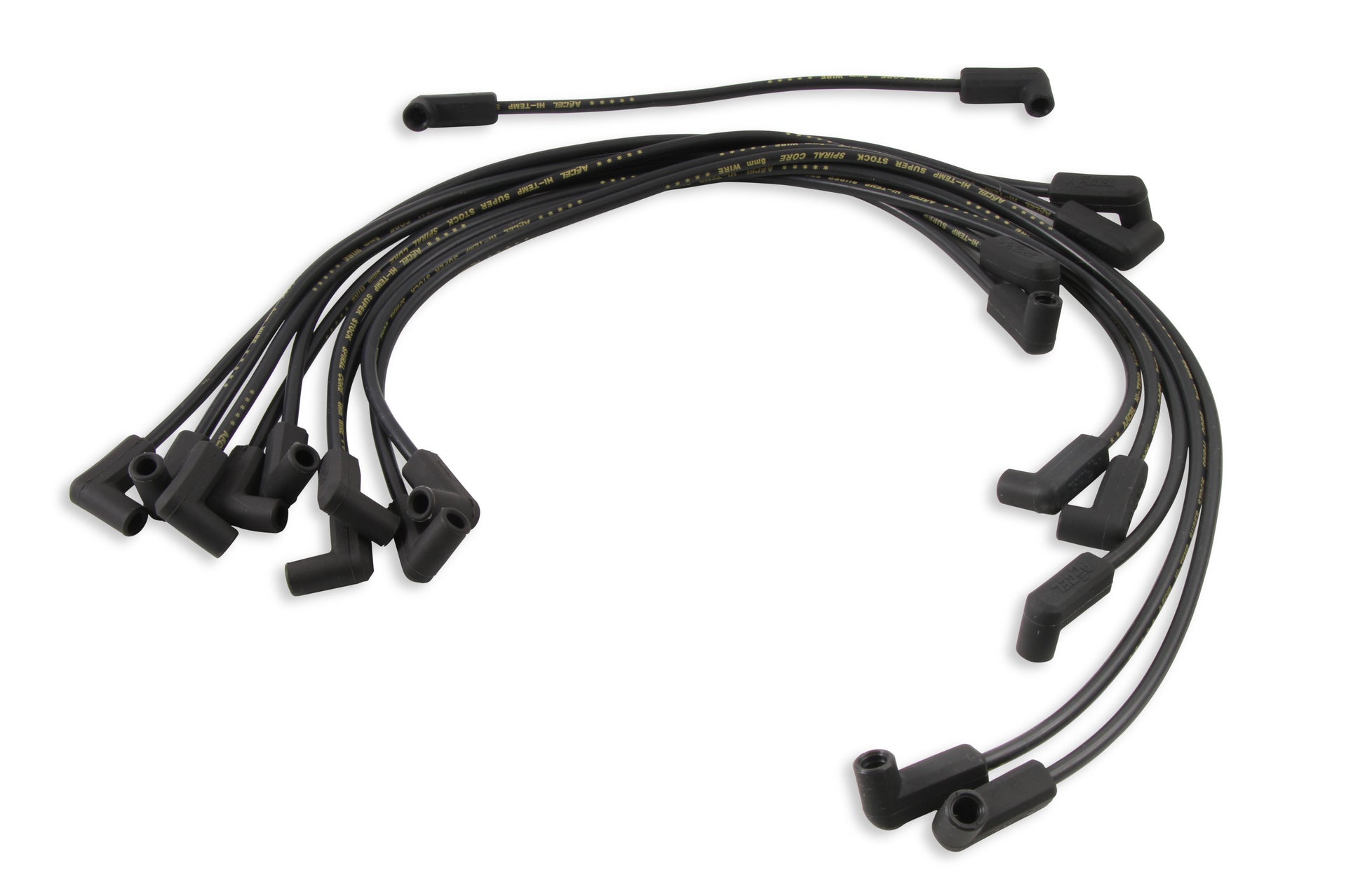 Custom spark plug wire set - 500 Ohms/Ft Sprial Core - SBC 1987-1995 V8 by ACCEL