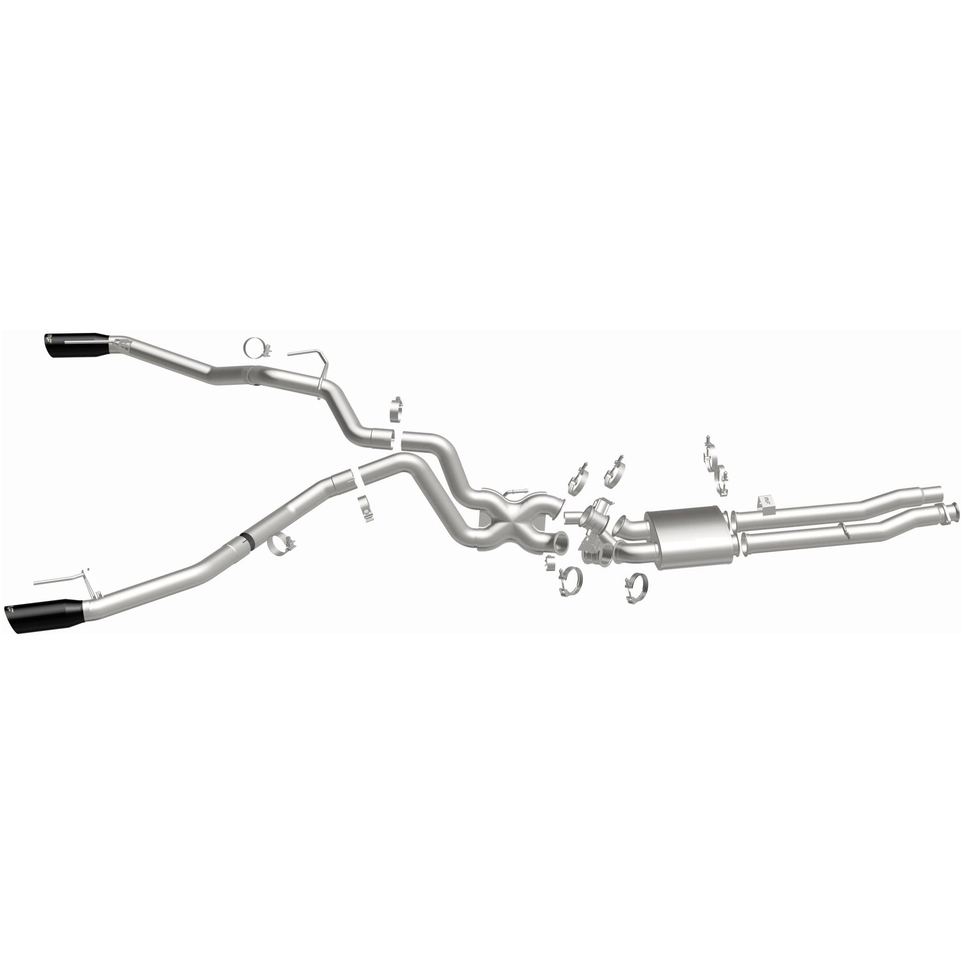 Magnaflow Competition Series Black Chrome Tips Cat-Back System by MagnaFlow Exhaust Products