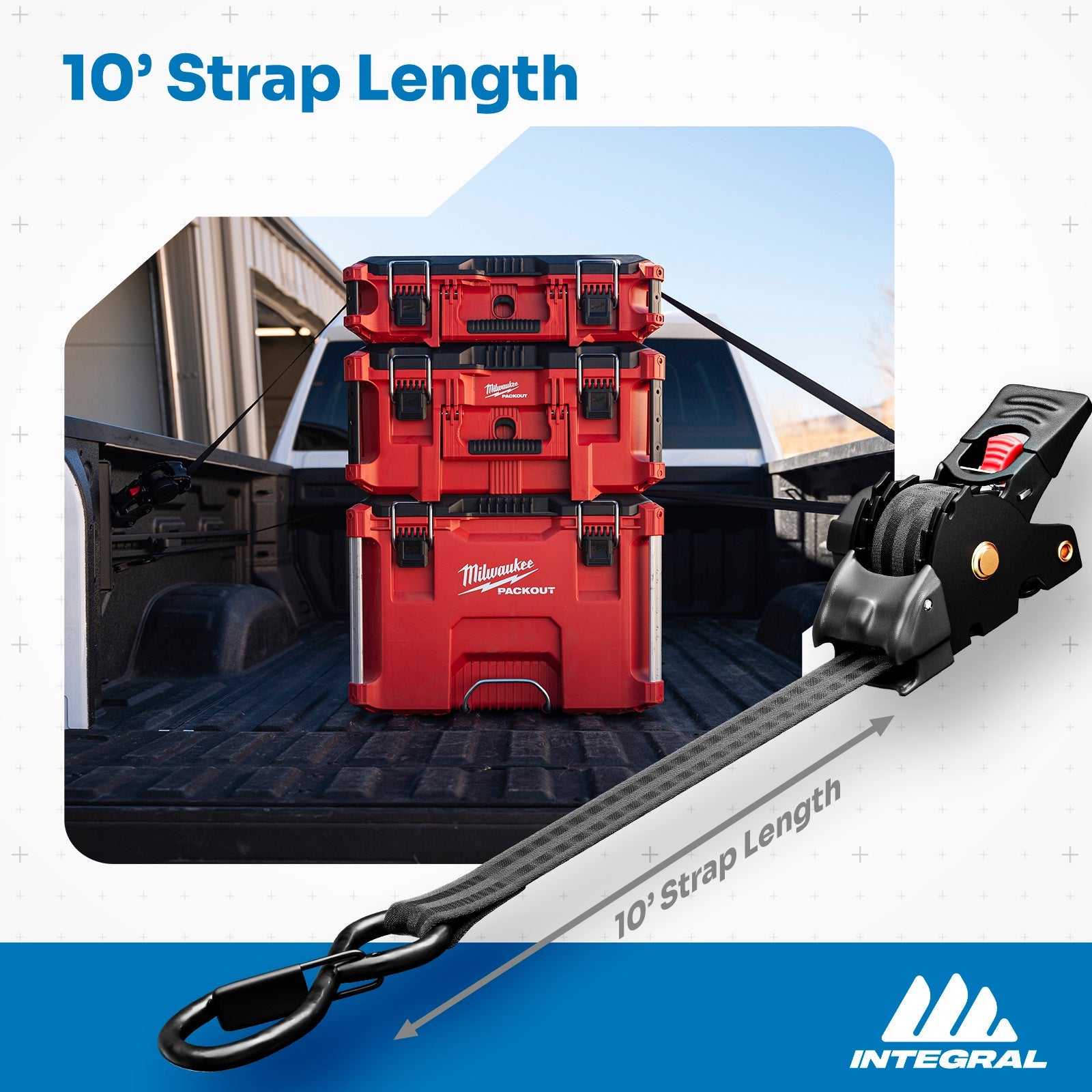 Swivel Strap™ Mounts - Chevrolet Silverado & GMC Sierra - (1500 2019+, HD 2020+) by Integral Truck
