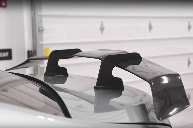 OLM DL Style Carbon Fiber Gooseneck Spoiler - 2013-2016 Scion FR-S / 2013-2021 BRZ / 2017-2020 Toyota 86 by OLM