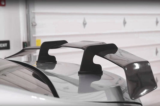 OLM DL Style Carbon Fiber Gooseneck Spoiler - 2013-2016 Scion FR-S / 2013-2021 BRZ / 2017-2020 Toyota 86 by OLM