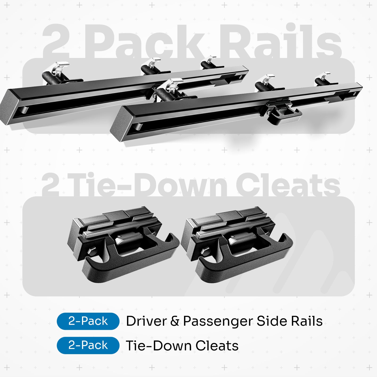 Integral Rails - Bedside Rail System - Chevrolet Colorado & GMC Canyon (2023+) by Integral Truck
