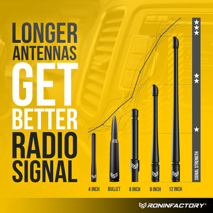 SMARTLOCK™ SHORT FLEXIBLE ANTENNA 5 INCH FOR FORD (NEW!) by Ronin Factory