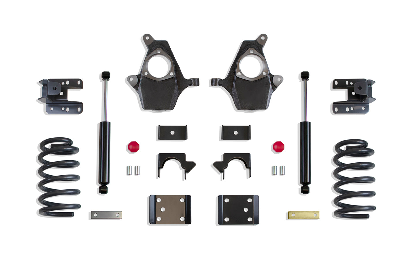 4"/6" LOWERING KIT (SPINDLES, COILS, SINGLE CAB, CAST STEEL ARMS) by MaxTrac