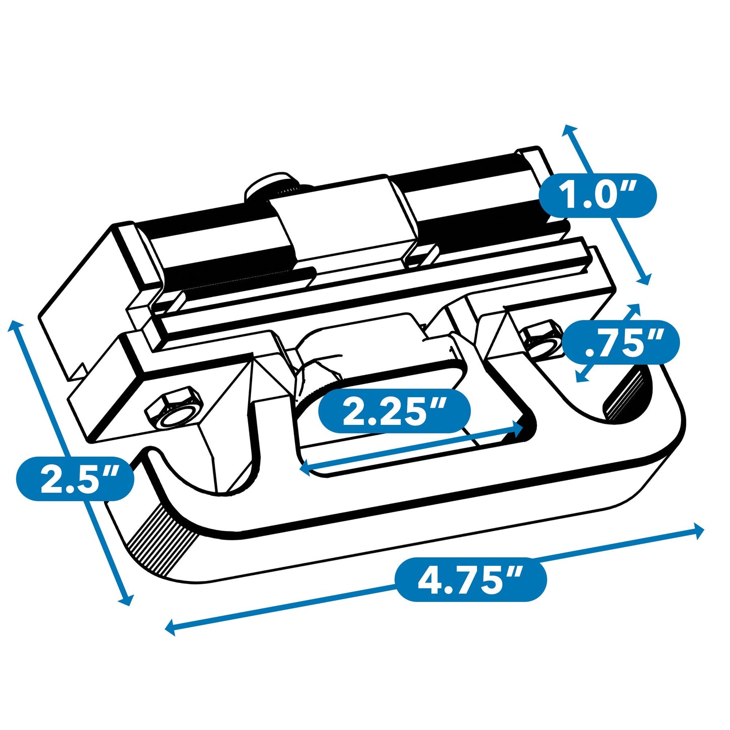 Integral Rail Tie-Down Cleat by Integral Truck