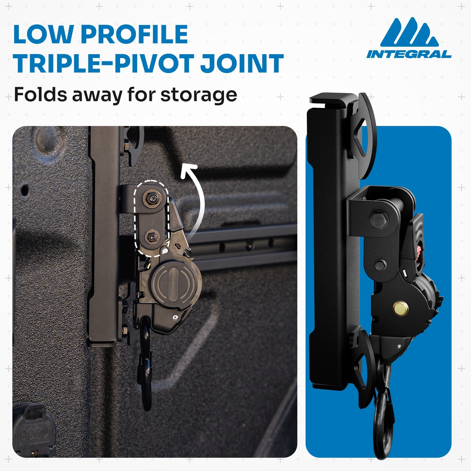 Swivel Strap™ Mounts - Chevrolet Silverado & GMC Sierra - (1500 2019+, HD 2020+) by Integral Truck