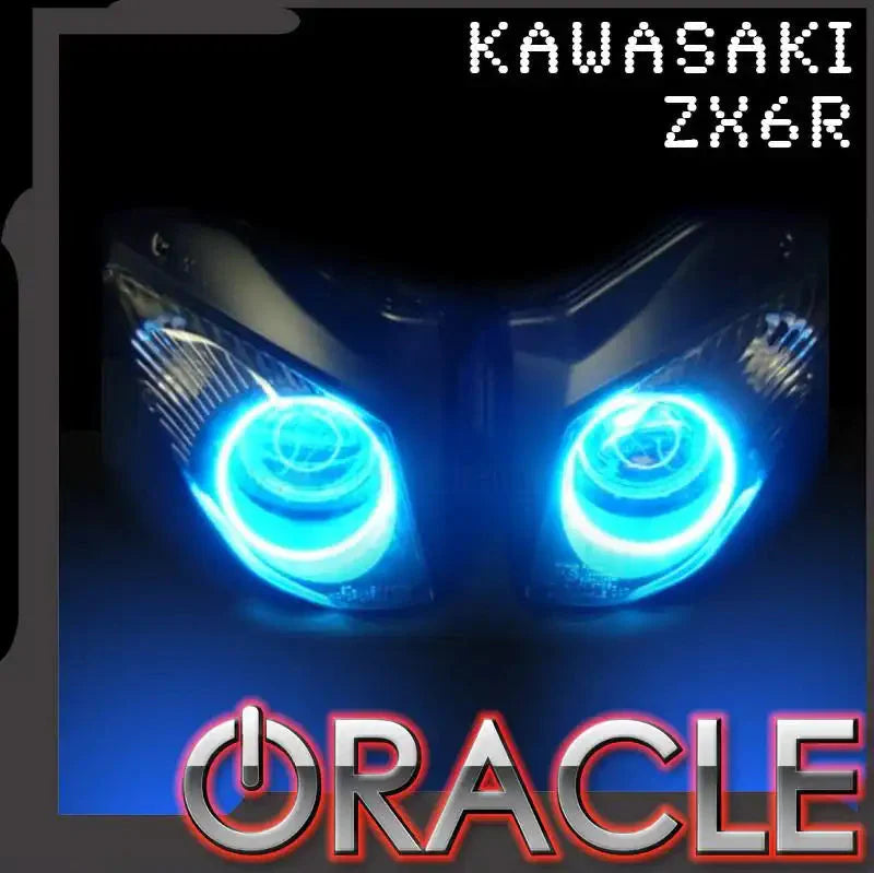 ORACLE Lighting 2007-2009 Kawasaki ZX-6R LED Headlight Halo Kit by ORACLE Lighting