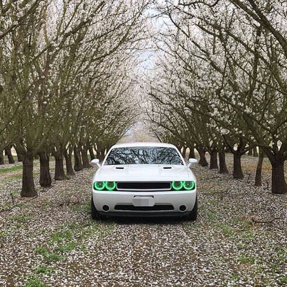 ORACLE Lighting 2008-2014 Dodge Challenger LED Headlight Halo Kit - Standard Mount by ORACLE Lighting