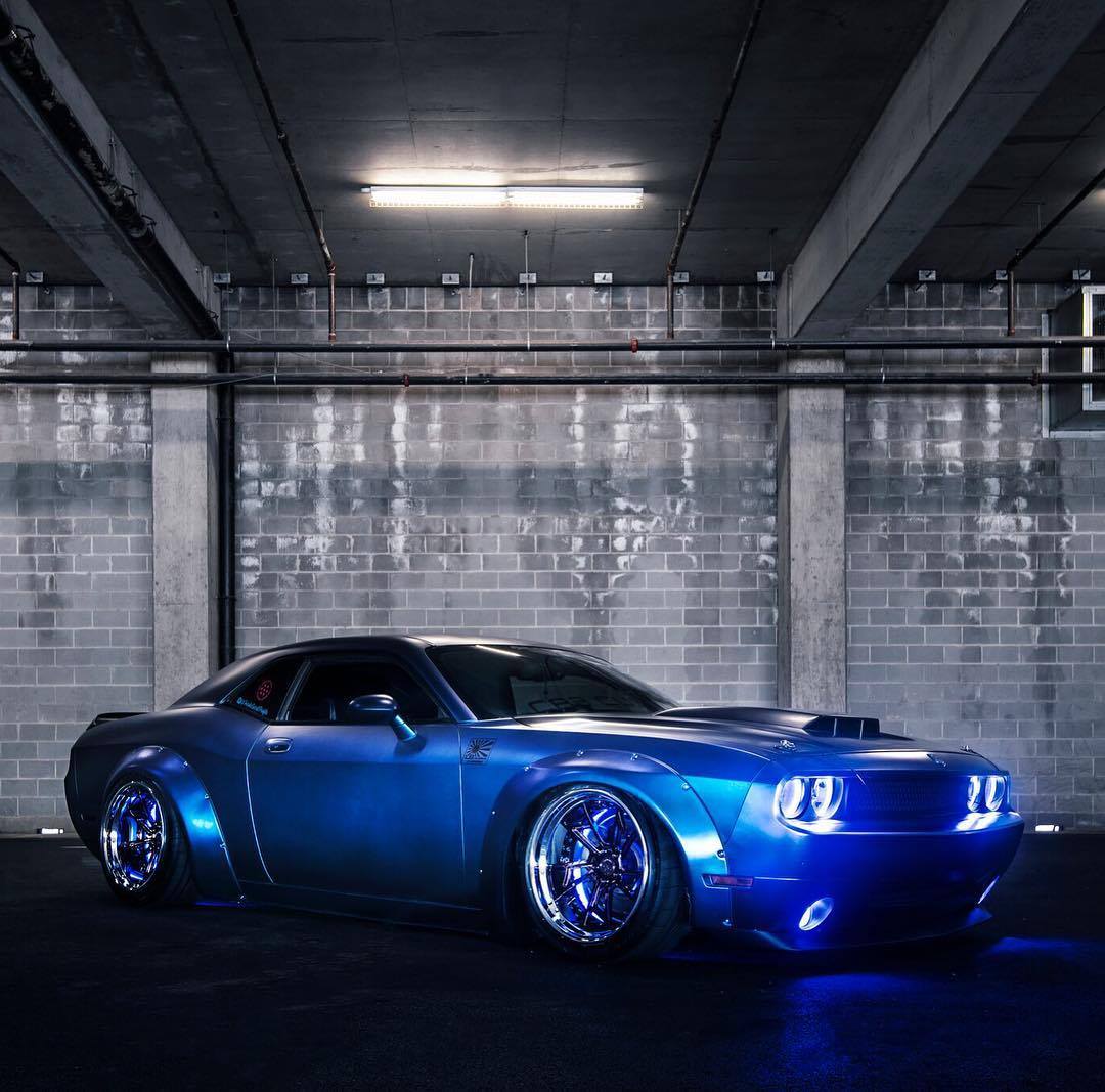 ORACLE Lighting 2008-2014 Dodge Challenger LED Headlight Halo Kit - Standard Mount by ORACLE Lighting