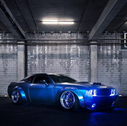ORACLE Lighting 2008-2014 Dodge Challenger LED Headlight Halo Kit - Standard Mount by ORACLE Lighting