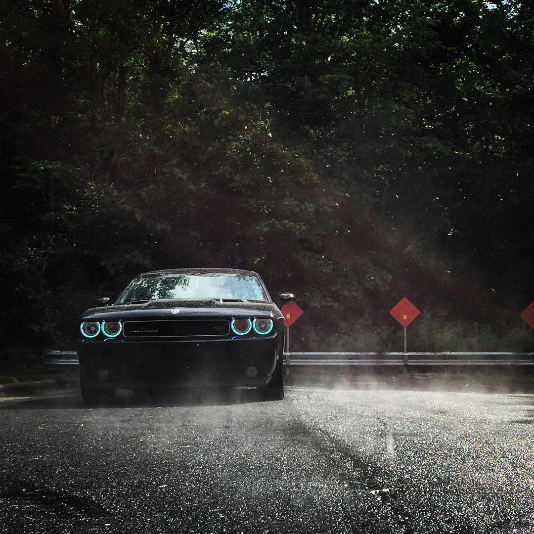 ORACLE Lighting 2008-2014 Dodge Challenger LED Headlight Halo Kit - Standard Mount by ORACLE Lighting