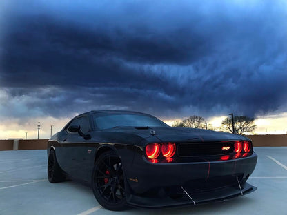 ORACLE Lighting 2008-2014 Dodge Challenger LED Headlight Halo Kit - Standard Mount by ORACLE Lighting