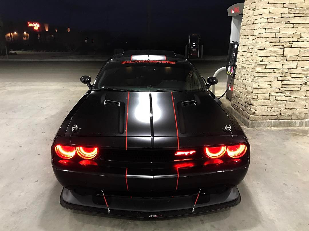 ORACLE Lighting 2008-2014 Dodge Challenger LED Headlight Halo Kit - Standard Mount by ORACLE Lighting