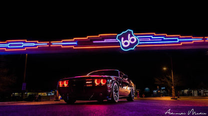 ORACLE Lighting 2008-2014 Dodge Challenger LED Headlight Halo Kit - Standard Mount by ORACLE Lighting