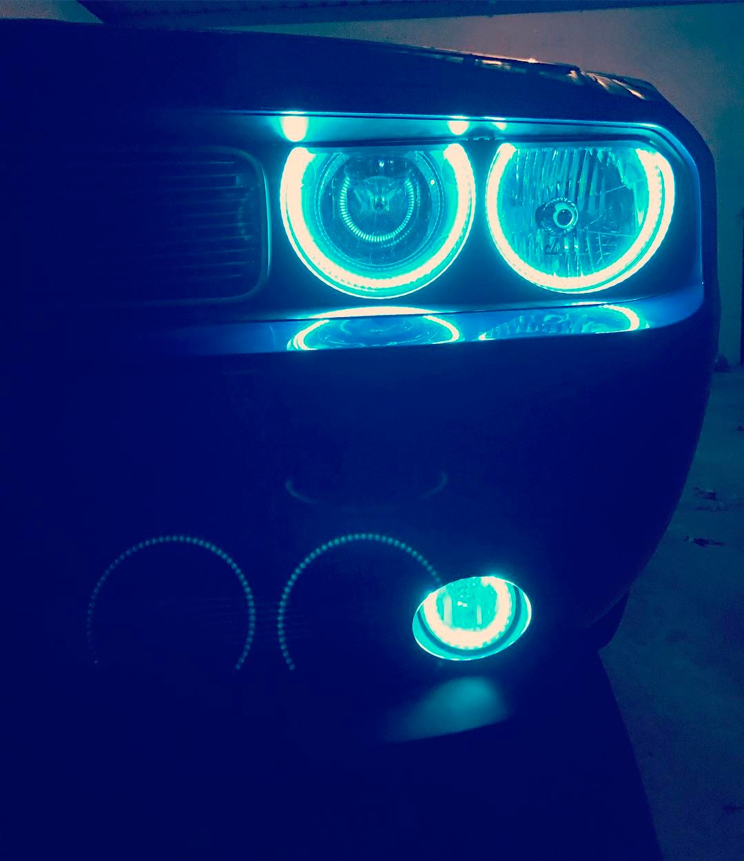 ORACLE Lighting 2008-2014 Dodge Challenger LED Headlight Halo Kit - Standard Mount by ORACLE Lighting