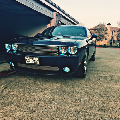ORACLE Lighting 2008-2014 Dodge Challenger LED Headlight Halo Kit - Standard Mount by ORACLE Lighting