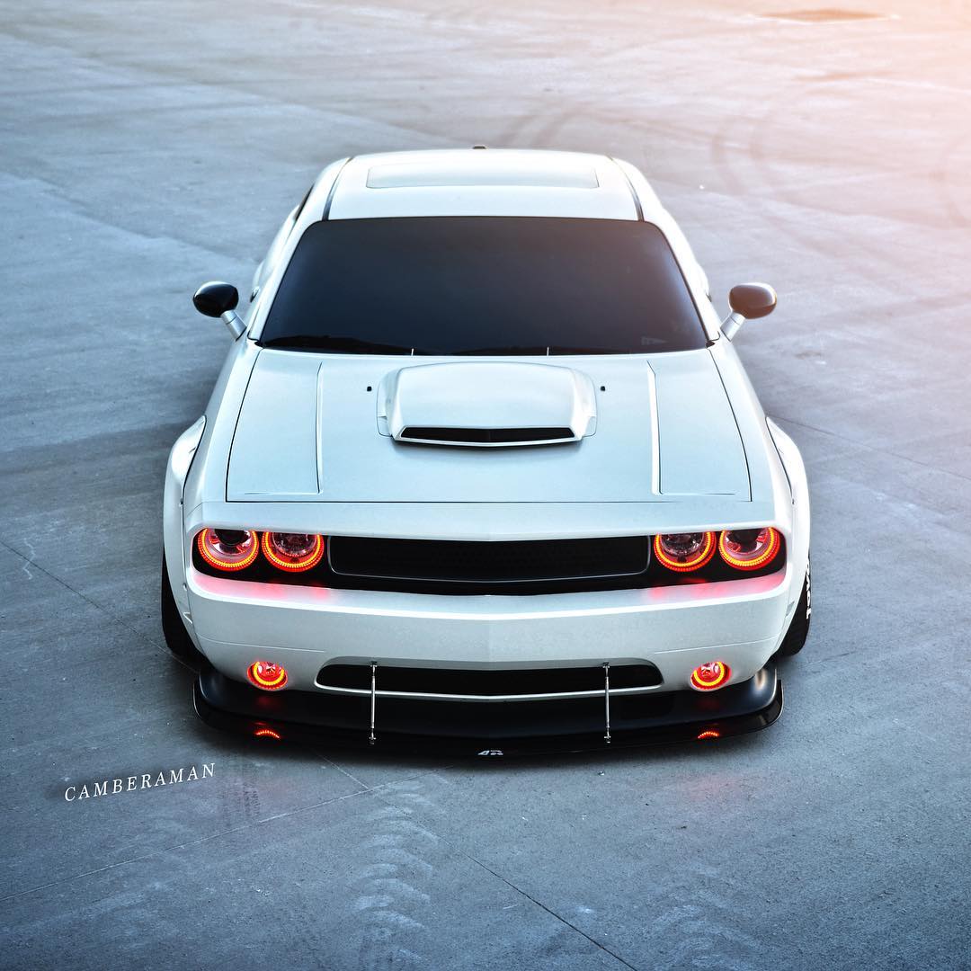 ORACLE Lighting 2008-2014 Dodge Challenger LED Headlight Halo Kit - Standard Mount by ORACLE Lighting