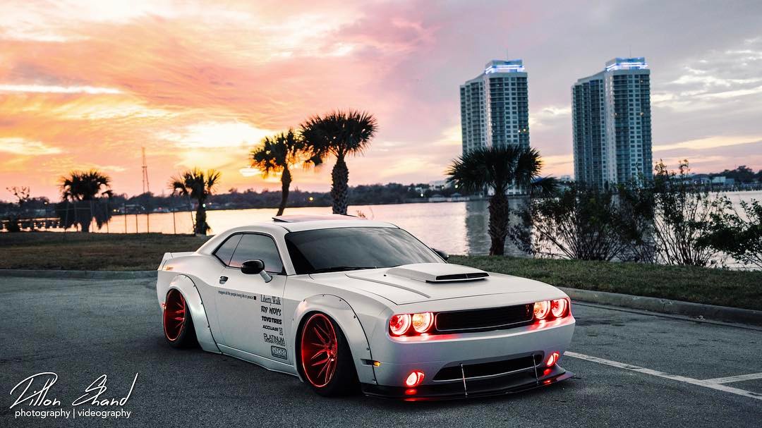 ORACLE Lighting 2008-2014 Dodge Challenger LED Headlight Halo Kit - Standard Mount by ORACLE Lighting