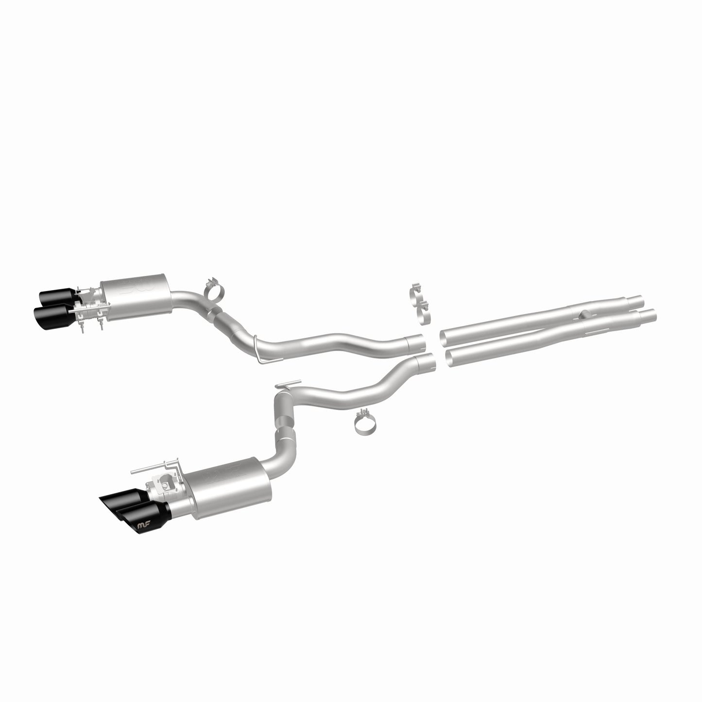 Magnaflow Competition Series Black Chrome Tips Cat-Back System by MagnaFlow Exhaust Products