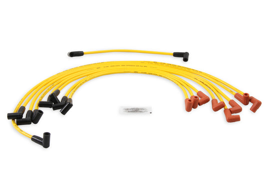 Spark Plug Wire Set - 8mm - Yellow with HEI Stock Style Boots by ACCEL