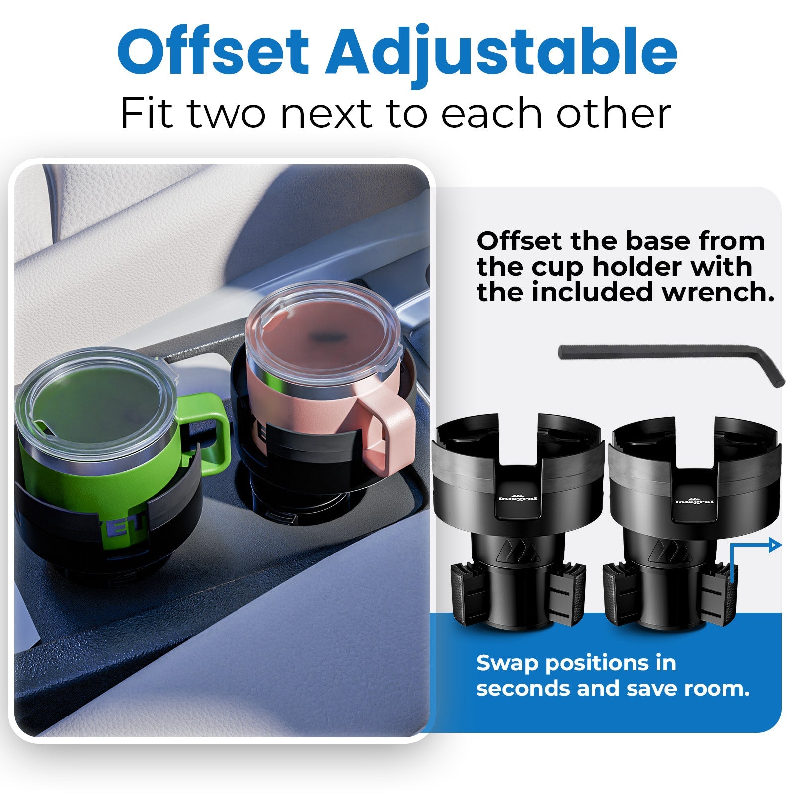Mug Integrator™ Expandable Mug Holder by Integral Truck