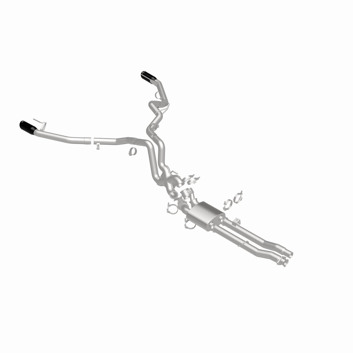 Magnaflow Competition Series Black Chrome Tips Cat-Back System by MagnaFlow Exhaust Products