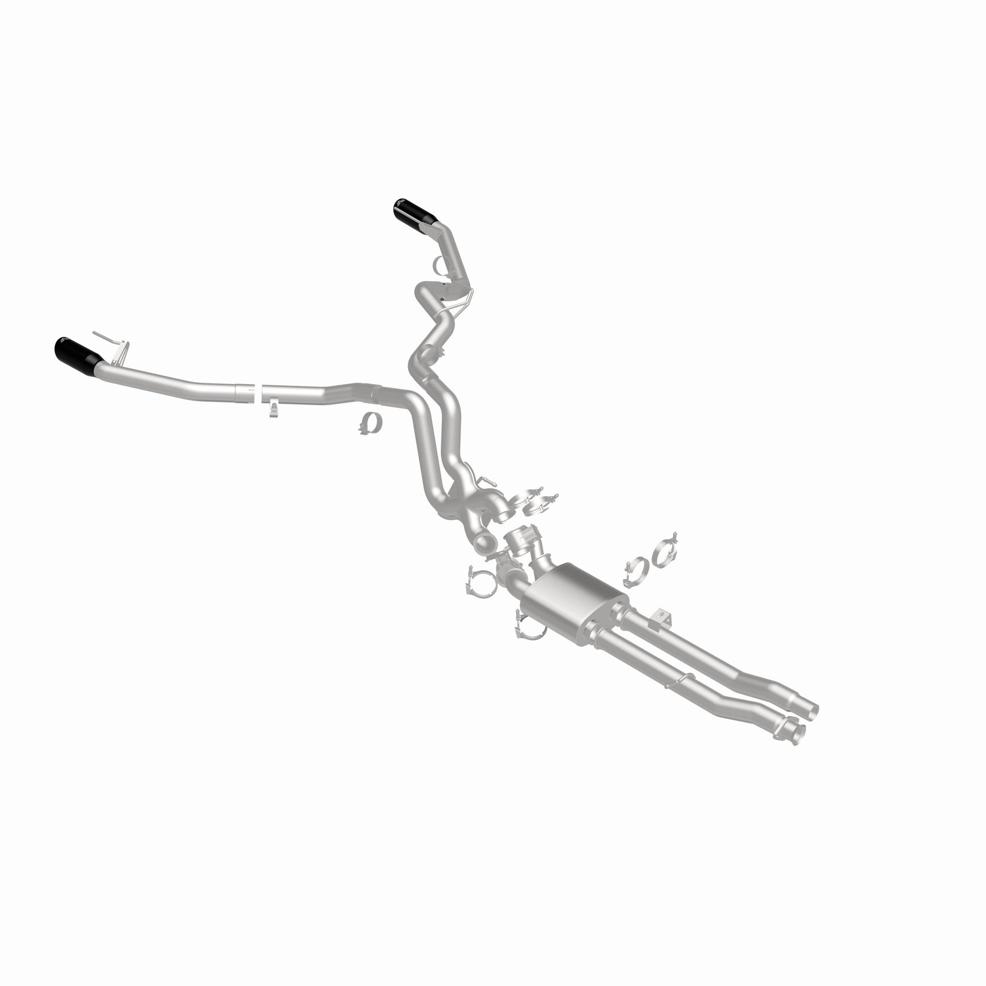 Magnaflow Competition Series Black Chrome Tips Cat-Back System by MagnaFlow Exhaust Products