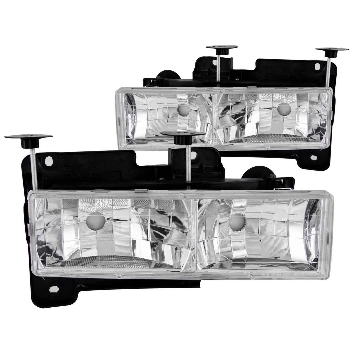 Not For Use w/Sealed Beam Headlights by ANZO USA